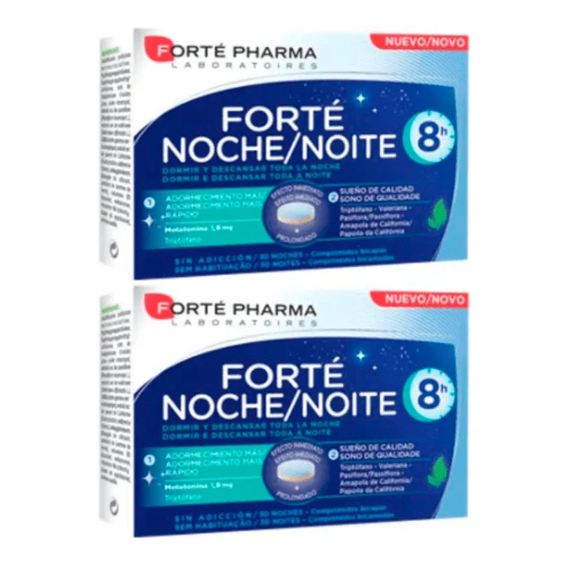 Forté Pharma Duplo Forté Night 8H, 2 x 30 comprimate — preț și oferte