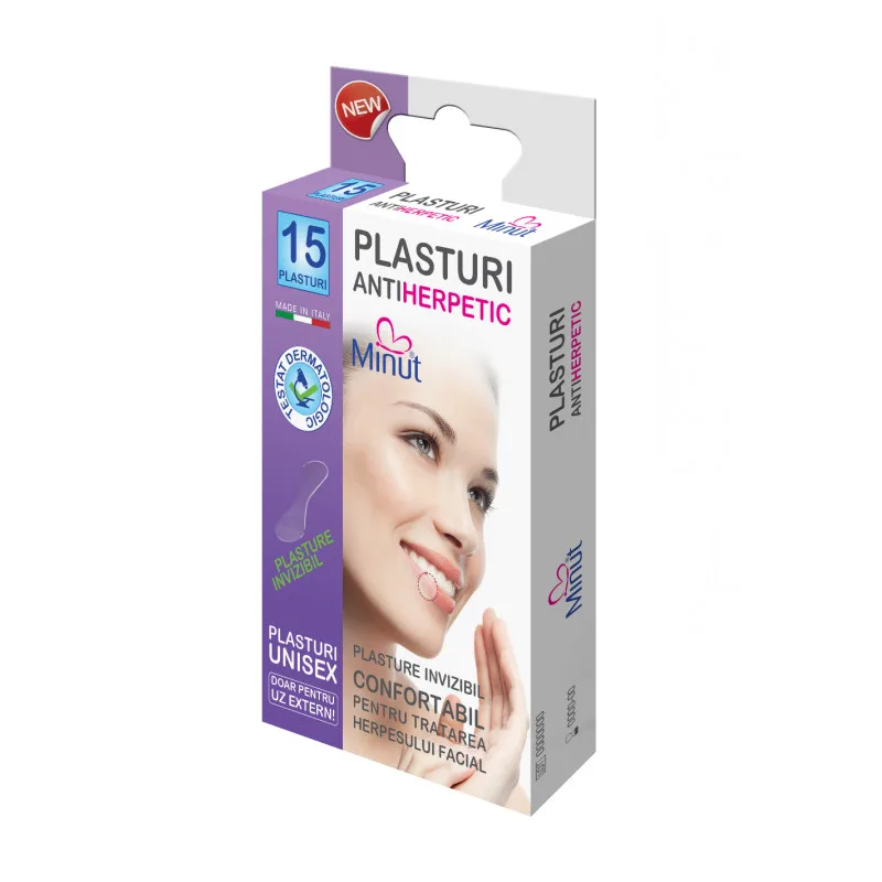 Plasture antiherpetic MINUT x 15buc — preț și oferte