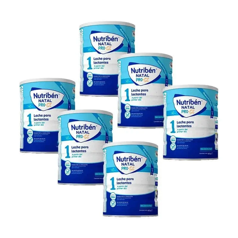 Nutribén Natal Pro-Alpha Milk Starter, 6 X 800 g — preț și oferte