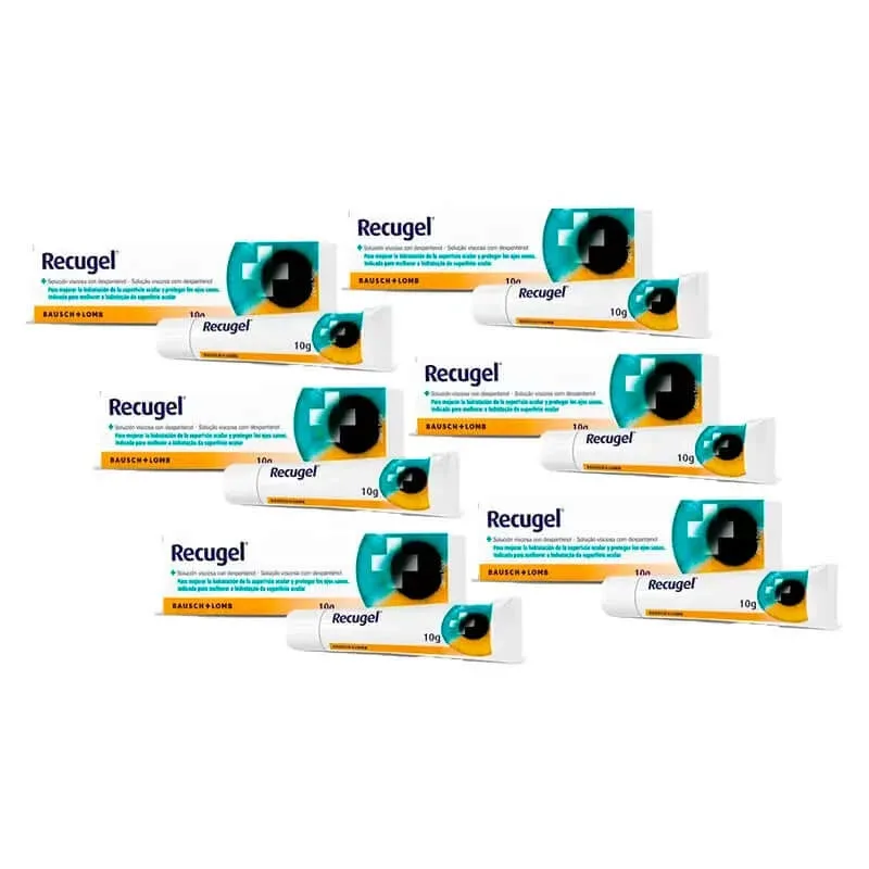 Recugel Gel oftalmic, pachet 6 x 10 g — preț și oferte