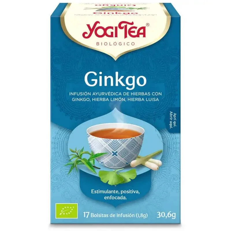 Yogi Tea Yogi Tea Ginkgo , 17 plicuri de 1,8 grame — preț și oferte