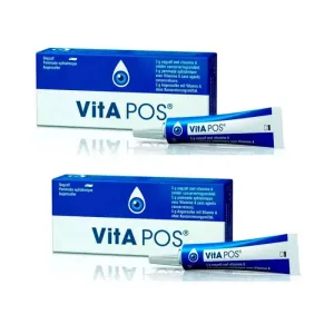Vita-Pos Unguent oftalmic, pachet 2 x 5 g