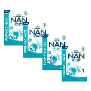 Nestlé Nan Optipro 1 Lapte pentru începători, 4X1200 g