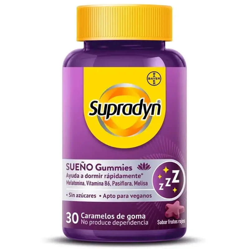 Supradyn Sleep și Serenity Gummies Melatonină și Vit. B6, 30 bomboane — preț și oferte