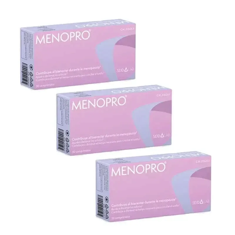 Seid Menopro Pack 3 x 30 comprimate — preț și oferte