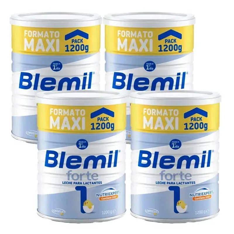 Blemil Pack Plus 1 Forte, 1200 g x 4 — preț și oferte