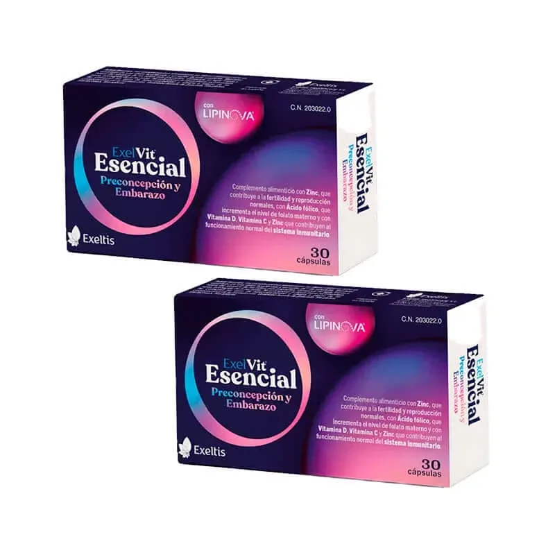 Exelvit Essential Preconcepție și sarcină , Duplo 2x30 Capsule — preț și oferte