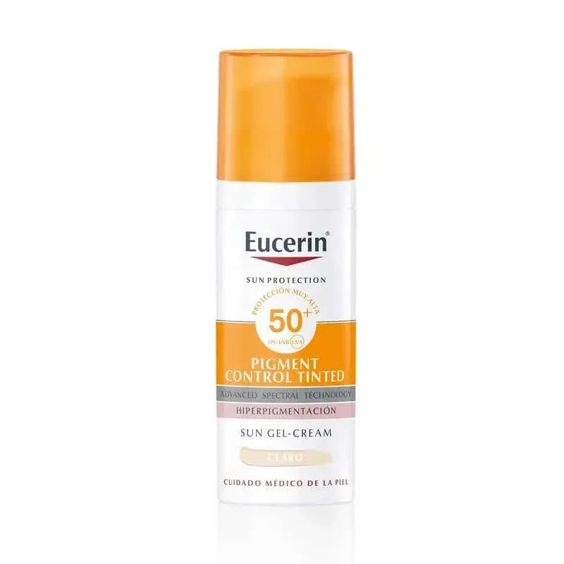 Eucerin Sun Face Pigment Control Fluid Fps50+ Tinted Light, 50 ml — preț și oferte
