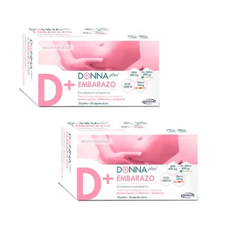 DonnaPlus Pachet de sarcină 2 x 30 + 30 — preț și oferte