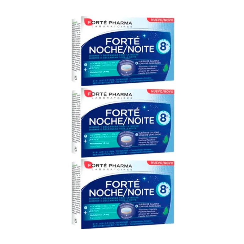 Forté Pharma Triplo Forté Night 8H, 3 x 30 comprimate — preț și oferte