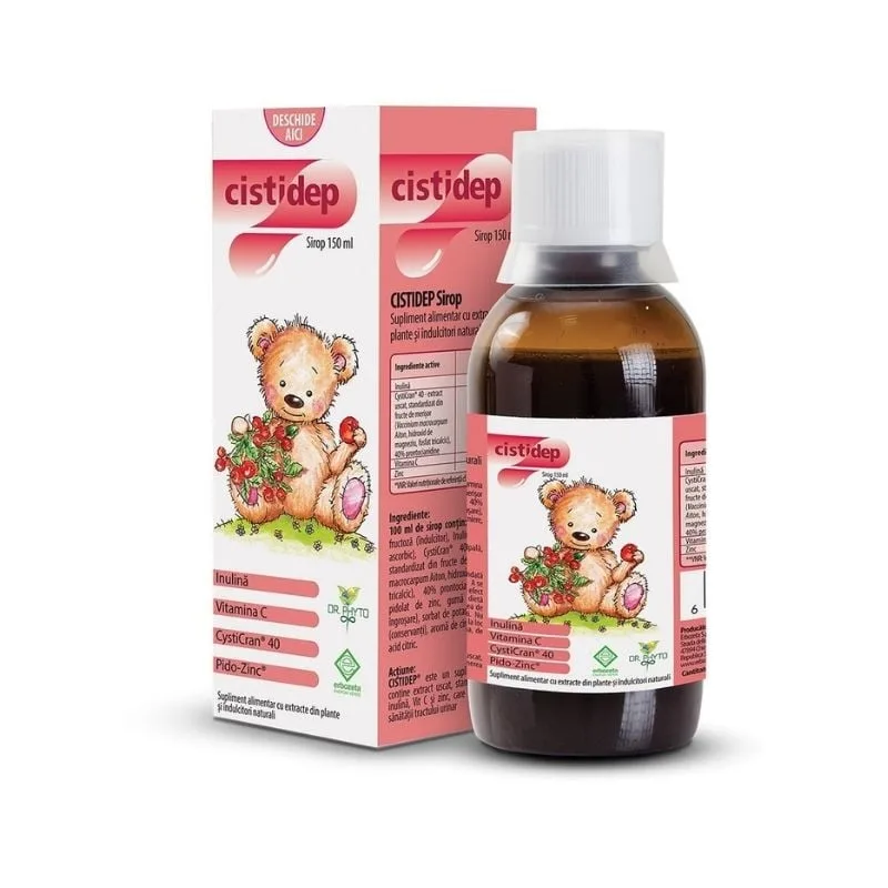 Cistidep Sirop, 150ml DR. PHYTO — preț și oferte
