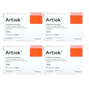 Artiok, pachet 4 x 30 capsule