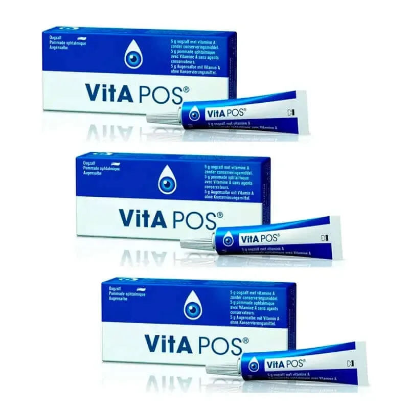 Vita-Pos Unguent oftalmic, pachet de 3 x 5 g — preț și oferte