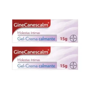 Ginescanes GineCanescalm Gel-cremă calmantă, 2X15 Gr