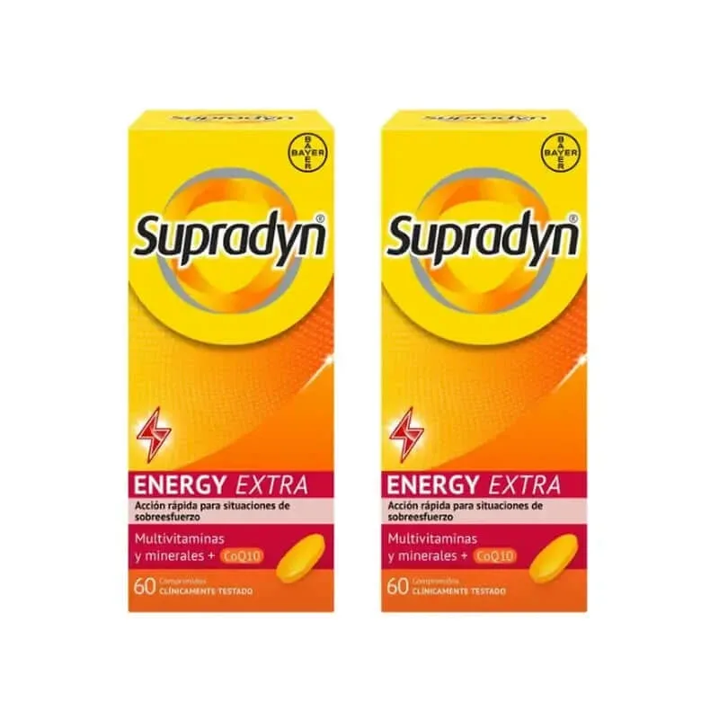 Supradyn Energy Extra Sport Vitamine și energie, 2x60 tablete — preț și oferte