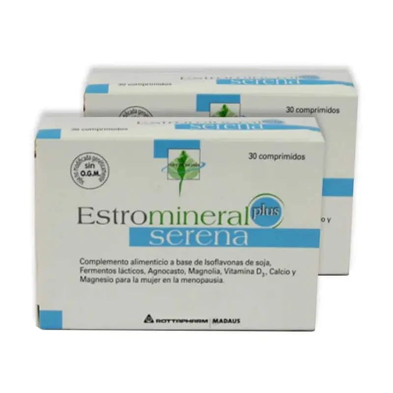 Estromineral Serena Plus, pachet 2 x 30 comprimate — preț și oferte