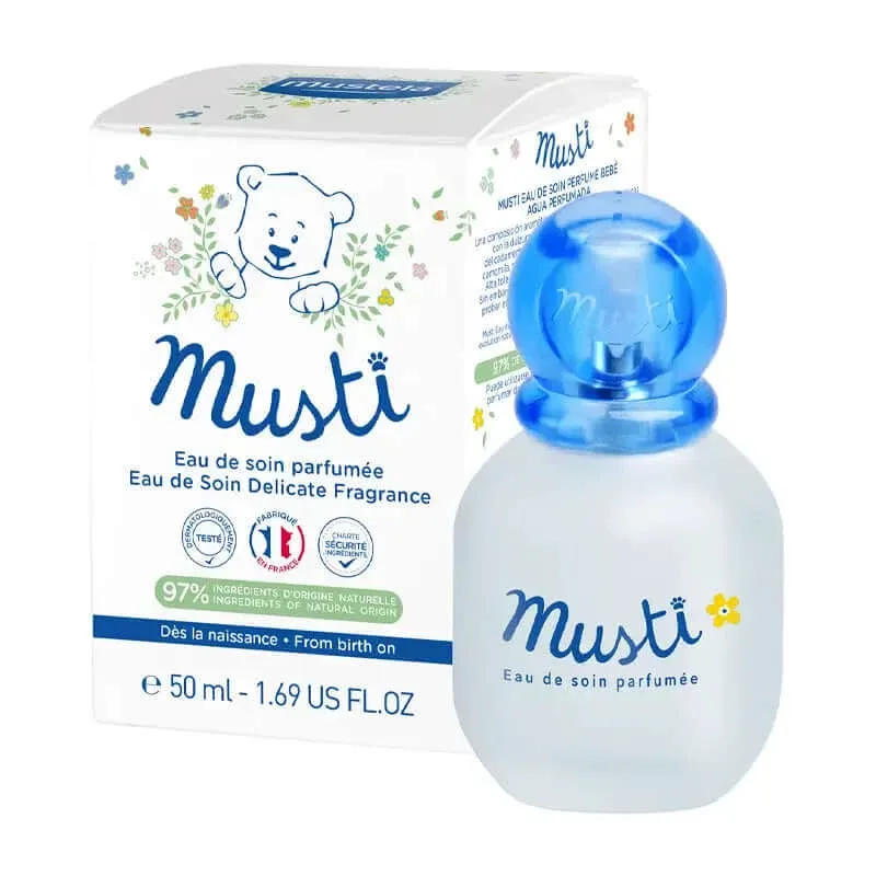 Parfum pentru copii Mustela Musti Eau de Soin, 50 ml — preț și oferte