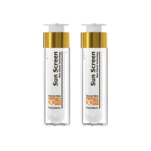 Frezyderm Sun Screen Velvet Cremă de Față cu Protecție Solară Rezistentă la Apă SPF30 2x50ml