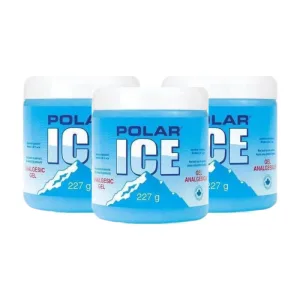 Lander Polar Ice Gel Gel de crioterapie Pentru dureri musculare și articulare 3x227gr