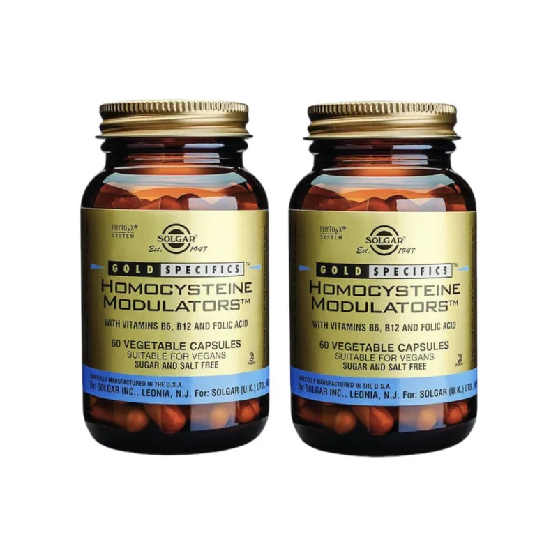 Solgar Gold Specifics Homocysteine Modulators 2x60 Capsule din plante — preț și oferte