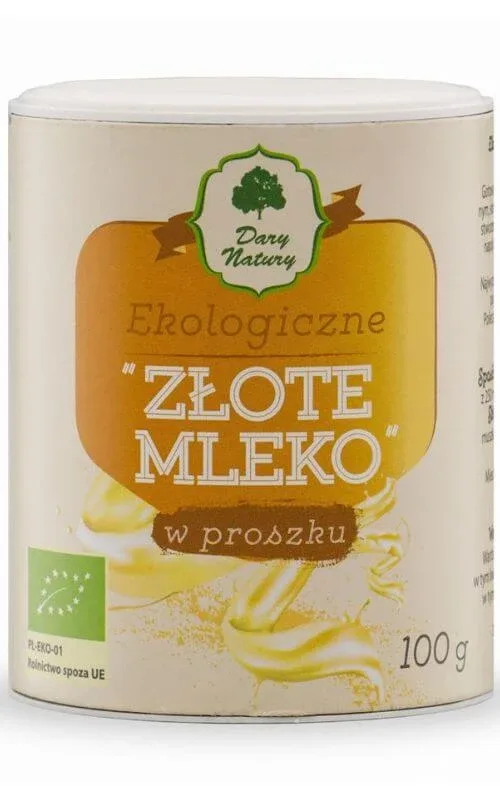 Pudră de lapte de aur BIO 100g Cadouri de la natură — preț și oferte
