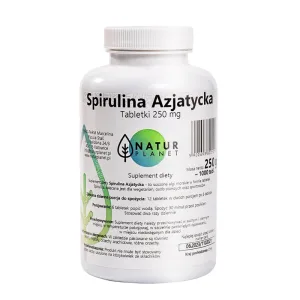 Natur Planet Spirulina, 1000 comprimate