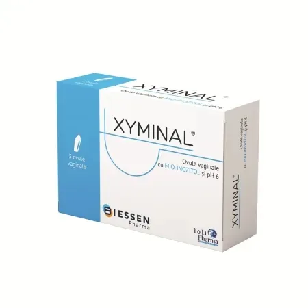 Xyminal cu Mio-Inozitol, 3 ovule vaginale x 1 g - Biessen Pharma — preț și oferte
