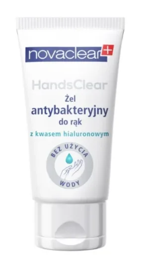 Novaclear Hands Clear, Gel antibacterian, 50 ml