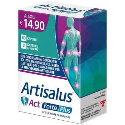 Artisalus act forte plus 60 capsule — preț și oferte
