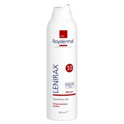 Lenirax spumă dermatologică crotamitonă 10 % 150 ml — preț și oferte