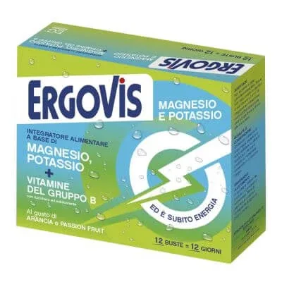 Ergovis mg+k vitamine b cu zahăr 12 pliculețe — preț și oferte