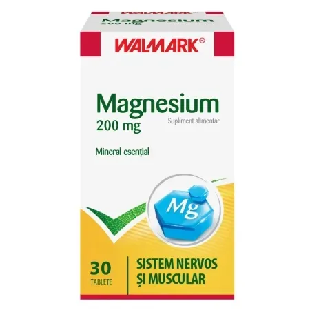 Magneziu, 200 mg, 30 tablete - Walmark — preț și oferte