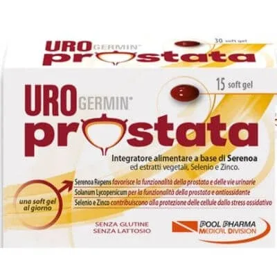 Urogermin prostată 15 capsule moi — preț și oferte