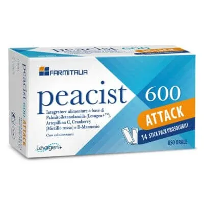 Peacist 600 atac 14 pachete de stickuri orosolubile — preț și oferte