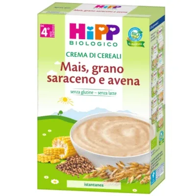 Crema Hipp cereale porumb hrișcă 200 g — preț și oferte