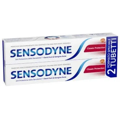 Sensodyne protecție clasică 2 x 75 ml — preț și oferte