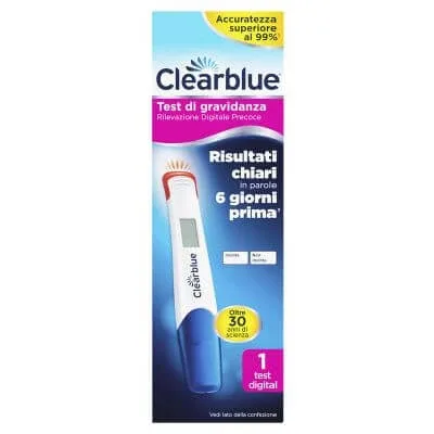 Test digital de sarcină timpurie Clearblue 1 buc — preț și oferte