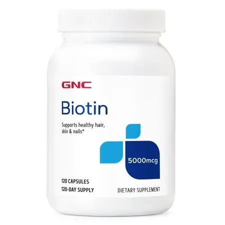 Biotina 5000 mcg, 120 capsule - GNC — preț și oferte