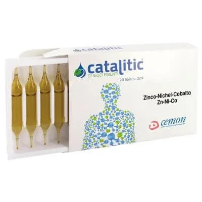 Oligoelemente catalitice zinc nichel cobalt zn-ni-co 20 fiole — preț și oferte