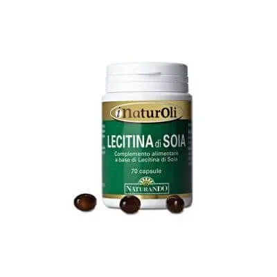 Lecitină de soia 70 capsule — preț și oferte