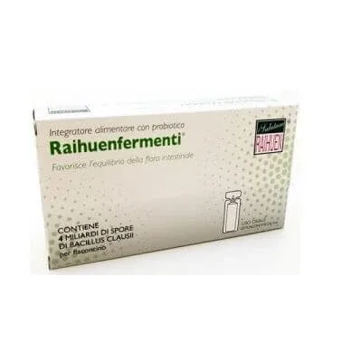 Raihuen bacillus clausii fermenți probiotici 20 5 ml fiole monodoză — preț și oferte
