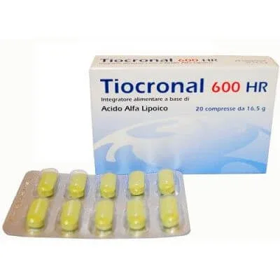 Thiocronal 600 hr 20 comprimate — preț și oferte