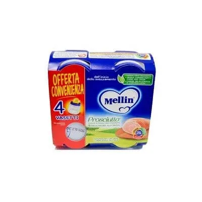 Șuncă omogenizată Mellin 4 x 80g — preț și oferte
