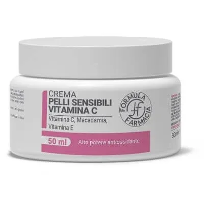 Formulă de cremă facială cu vitamina c pentru piele sensibilă 50 ml fără conservanți — preț și oferte