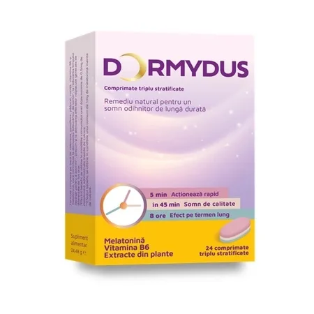 Dormydus, 24 comprimate triplu stratificate – Terapia — preț și oferte