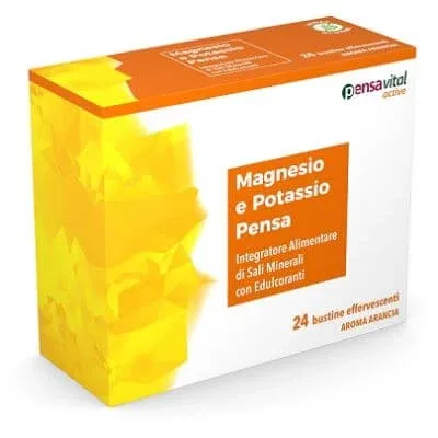 Magneziu și potasiu Orange Think 24 pliculețe efervescente — preț și oferte