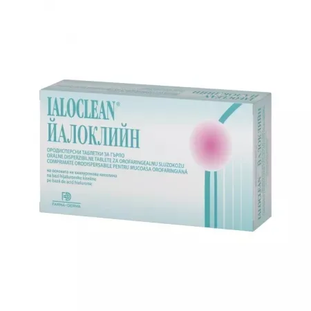 Ialoclean orodispersabil, 30 comprimate – Farma-Derma — preț și oferte