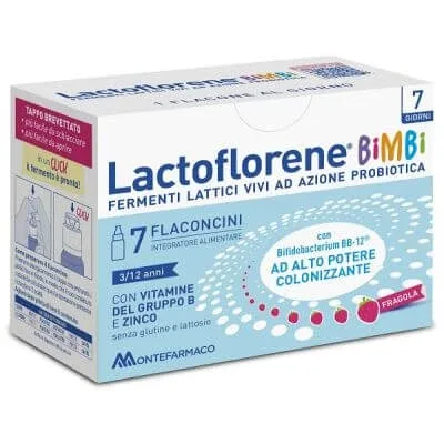 Lactoflorene bimbi 7 flacoane 10 ml — preț și oferte