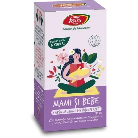 Distonoplant Mami și Bebe N170, 60 capsule – Fares — preț și oferte