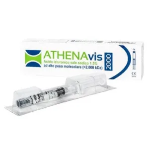 Seringă intraarticulară acid hialuronic athenavis 2000 1,5% 30 mg 2 ml 3 bucăți